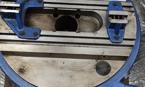 Face plate for horizontal boring mill WHN 13