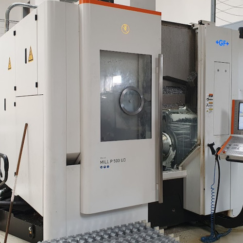 Centrum obróbcze pionowe Mikron P 500U (2018)