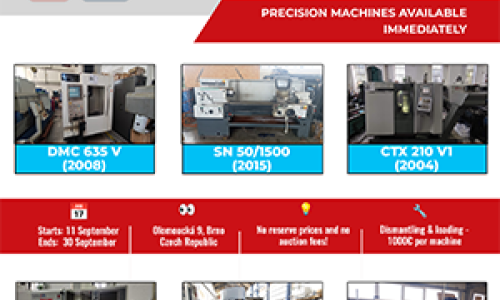 Warehouse Clearance of Used Machines - FERMAT