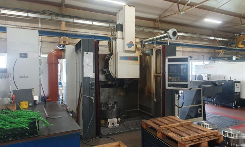Single column vertical lathe TOS HULÍN SKIQ 8 (2017)