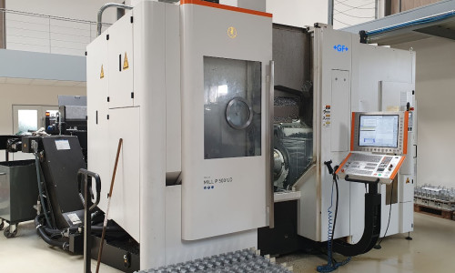 Vertical machining center Mikron P 500U (2018)