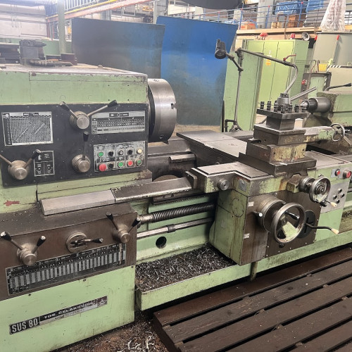 Lathe TOS Čelakovice SUS 80/2750