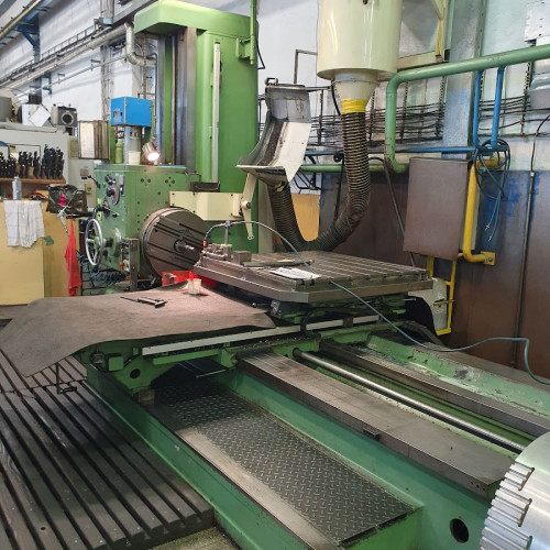 Alesatrice orizzontale tabella TOS W 100A (GO 2011)